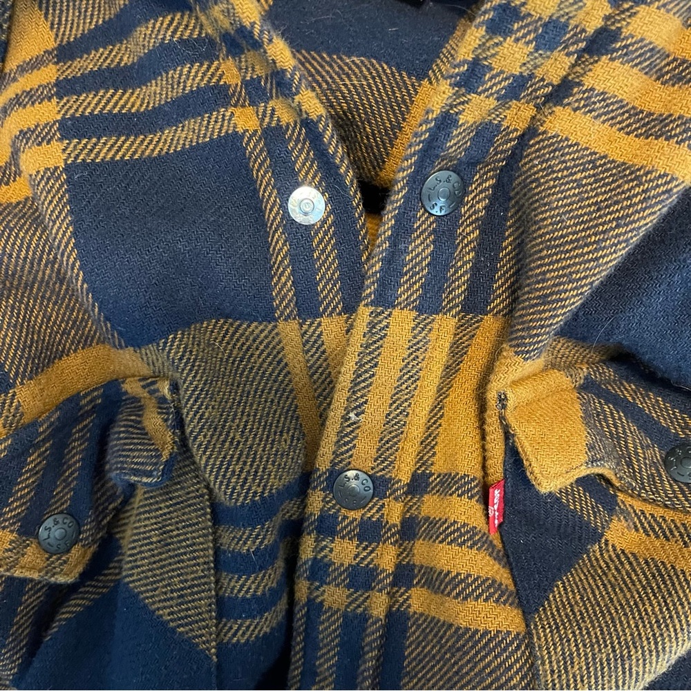Levi's Flannel Button Down - image 2